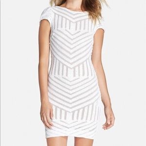 Dress The Population White Mini Dress